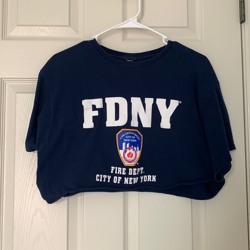 new york fire department crop top